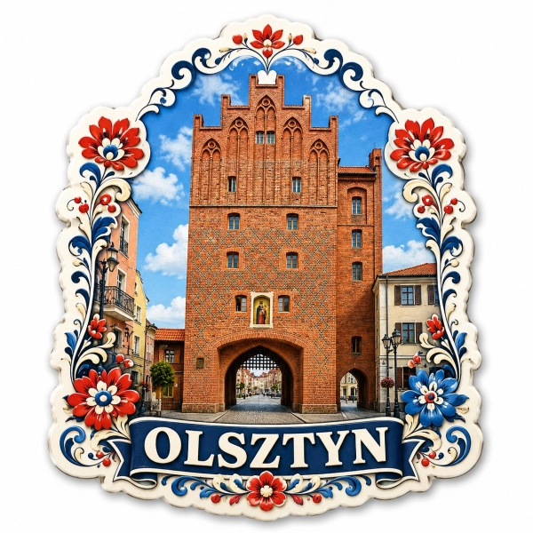 Magnes pamiątkowy Stare Miasto w Olsztynie
