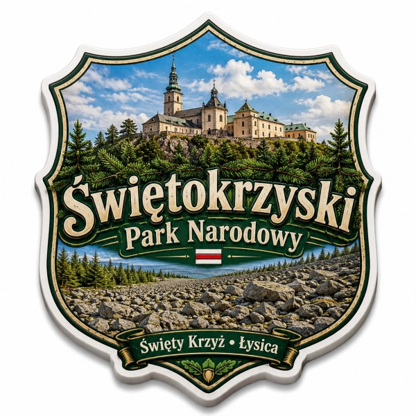 Magnes pamiątkowy Świętokrzyski Park Narodowy