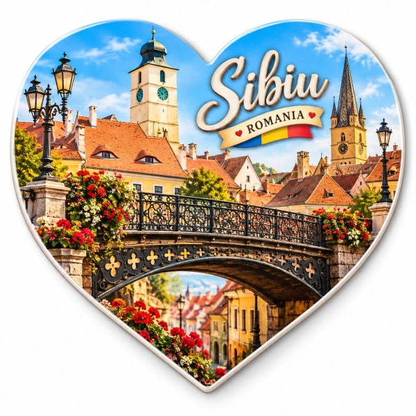 Magnes pamiątkowy Sybin – Rumunia