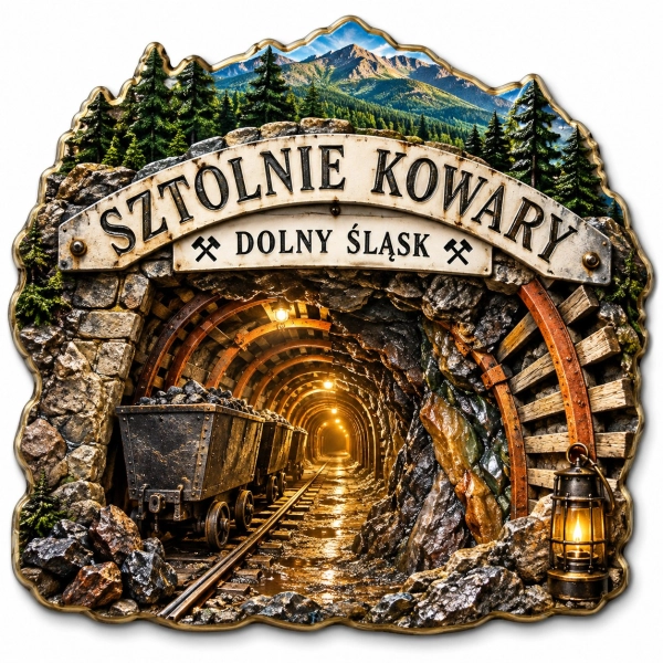 Magnes pamiątkowy Sztolnie Kowary