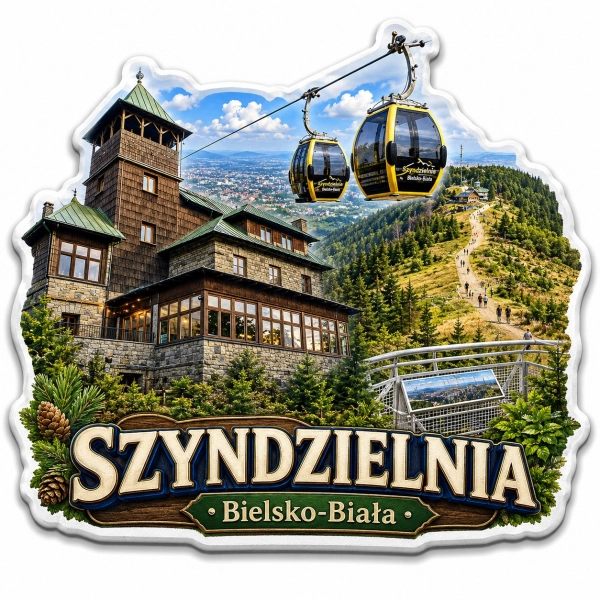 Magnes pamiątkowy Szyndzielnia
