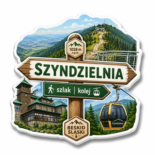 Magnes pamiątkowy Szyndzielnia
