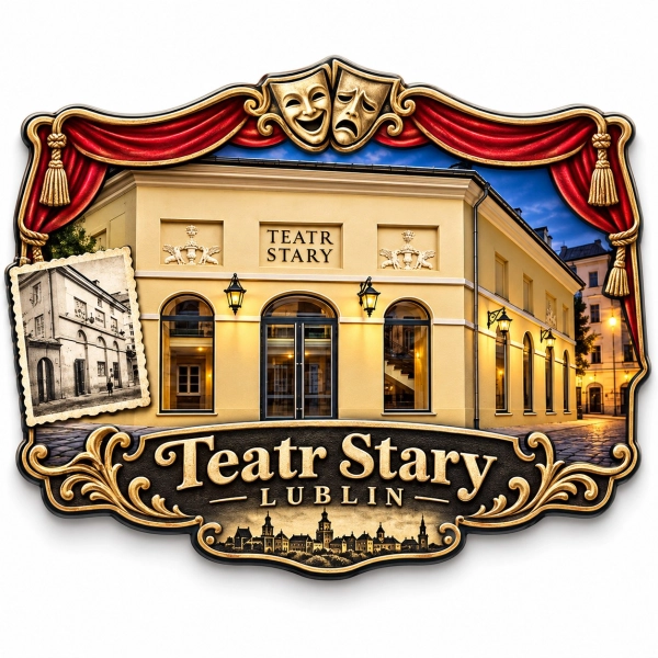 Magnes pamiątkowy Teatr Stary w Lublinie