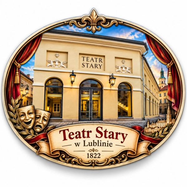 Magnes pamiątkowy Teatr Stary w Lublinie