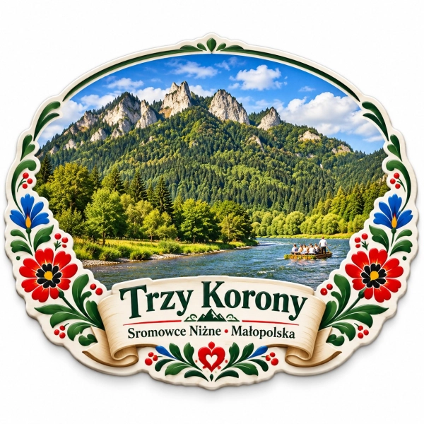 Magnes pamiątkowy Trzy Korony