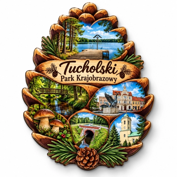 Magnes pamiątkowy Tucholski Park Krajobrazowy
