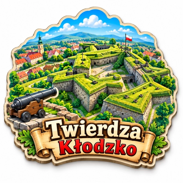 Magnes pamiątkowy Twierdza Kłodzko