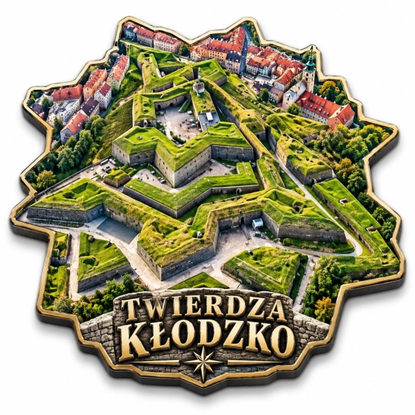 Magnes pamiątkowy Twierdza Kłodzko