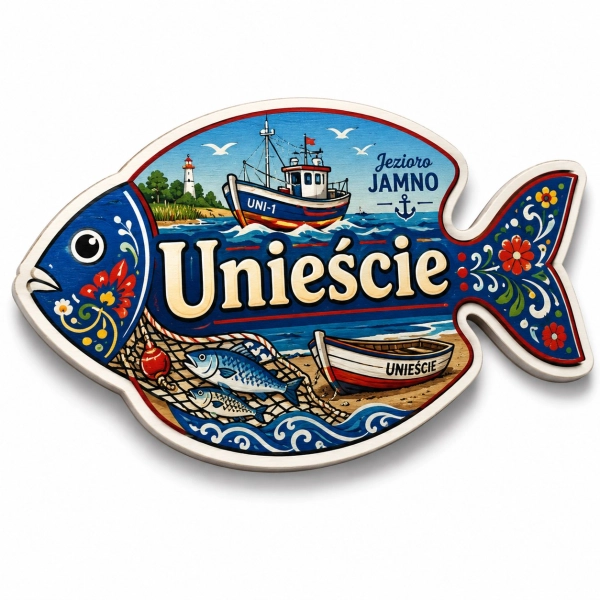 Magnes pamiątkowy Unieście – Jezioro Jamno