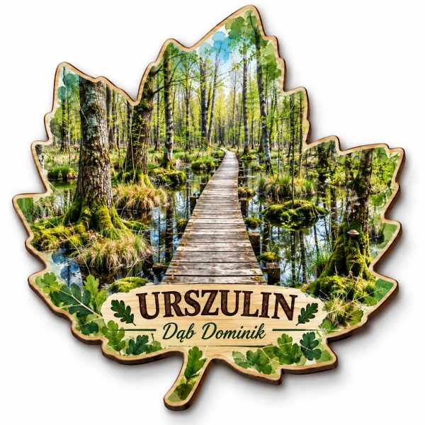 Magnes Urszulin z motywem natury