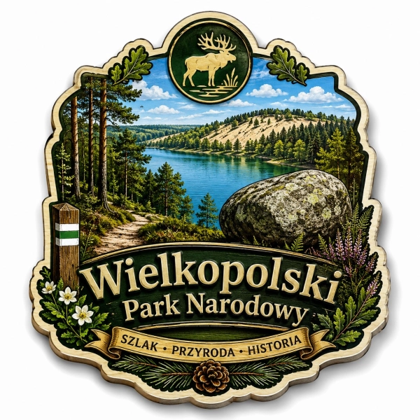 Magnes pamiątkowy Wielkopolski Park Narodowy