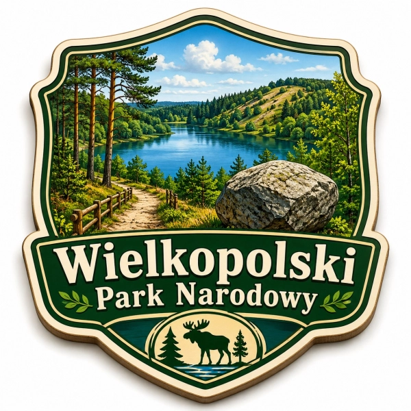 Magnes pamiątkowy Wielkopolski Park Narodowy