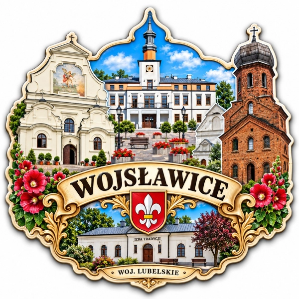 Magnes pamiątkowy Wojsławice