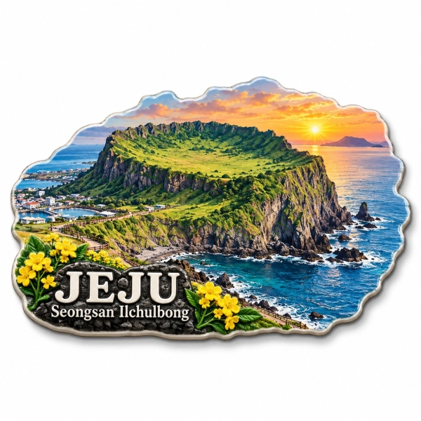 Magnes pamiątkowy Wyspa Jeju Korea Południowa