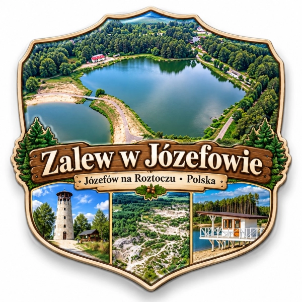 Magnes pamiątkowy Zalew w Józefowie