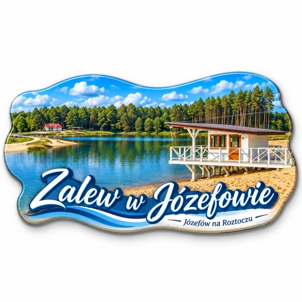 Magnes pamiątkowy Zalew w Józefowie