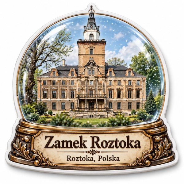 Magnes pamiątkowy Zamek Roztoka