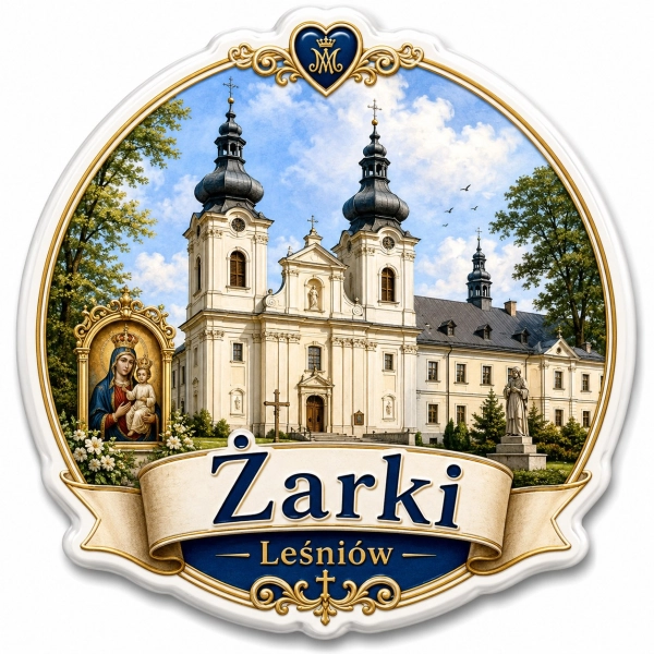 Magnes pamiątkowy Żarki