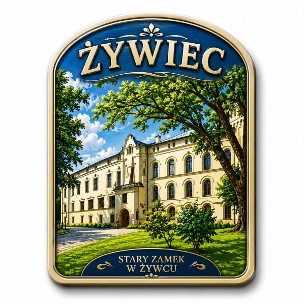 Magnes pamiątkowy Żywiec