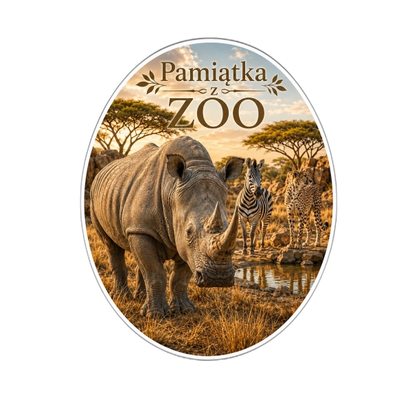 Magnes Zoo – nosorożec, zebra i gepard
