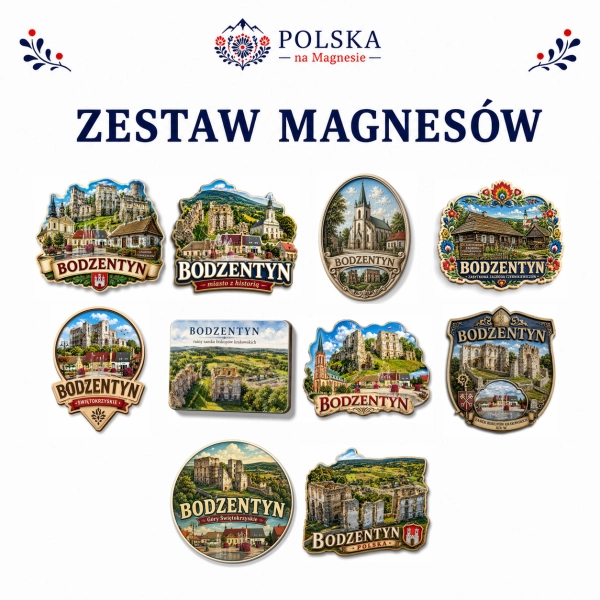 Zestaw magnesów Bodzentyn