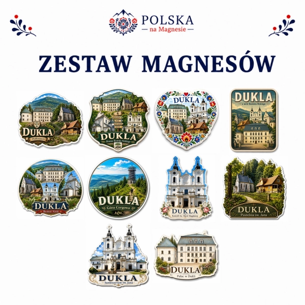 Zestaw magnesów Dukla