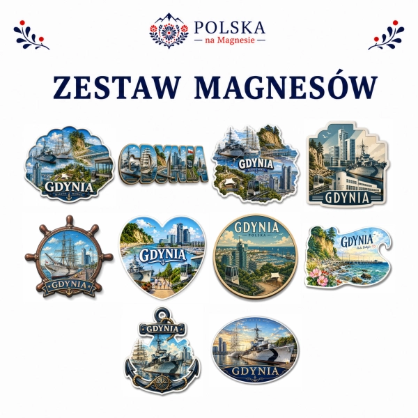 Zestaw magnesów Gdynia