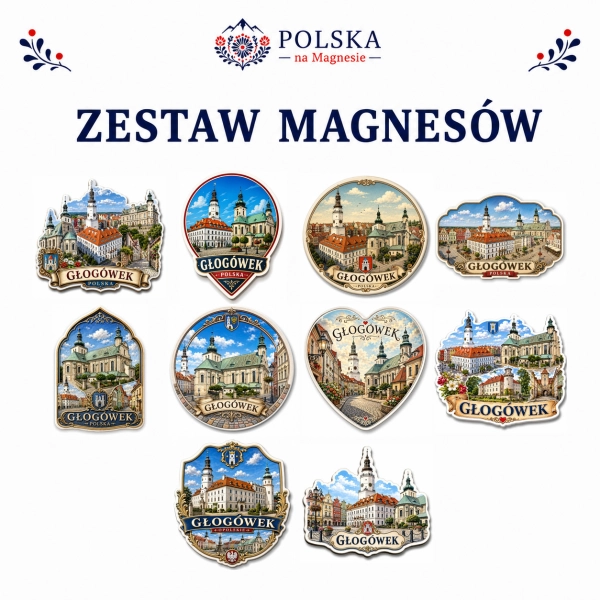 Zestaw magnesów Głogówek