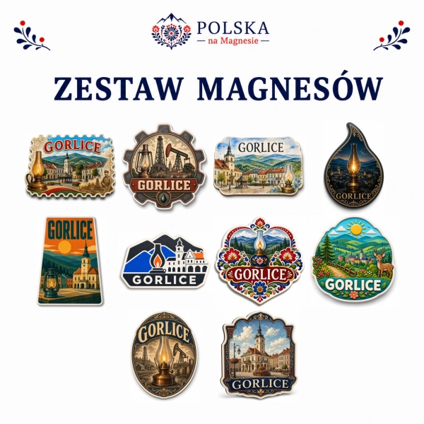 Zestaw magnesów Gorlice