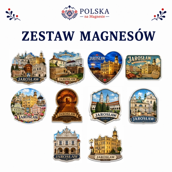 Zestaw magnesów Jarosław