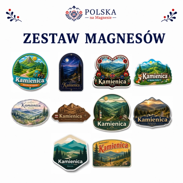 Zestaw magnesów Kamienica