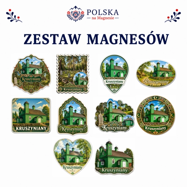 Zestaw magnesów Kruszyniany