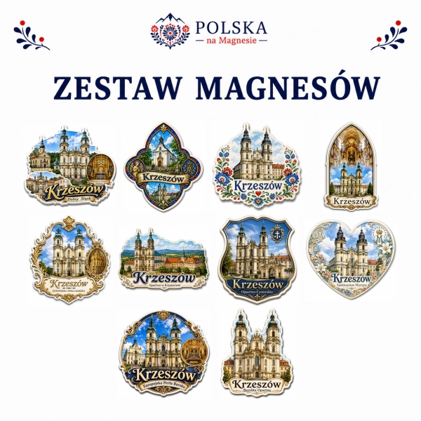 Zestaw magnesów Krzeszów