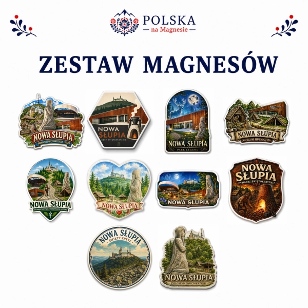 Zestaw magnesów Nowa Słupia
