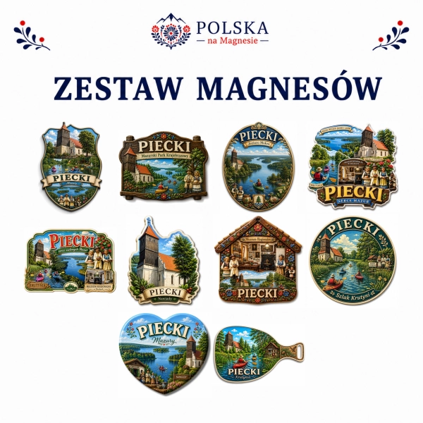 Zestaw magnesów Piecki