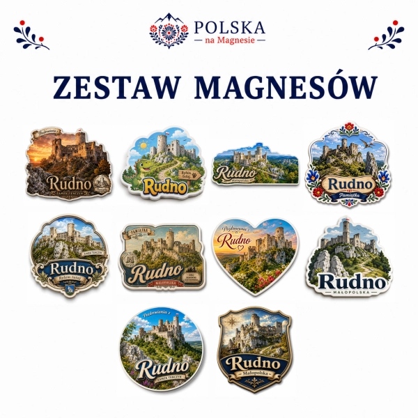 Zestaw magnesów Rudno