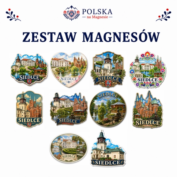 Zestaw magnesów Siedlce