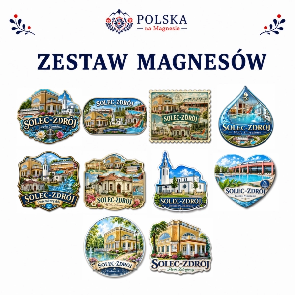 Zestaw magnesów Solec-Zdrój