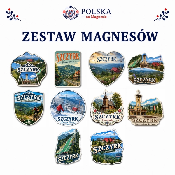 Zestaw magnesów Szczyrk